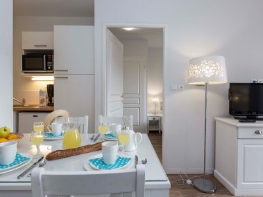 Wohnzimmer mit Essbereich - Résidence Le Petit Pont Odalys