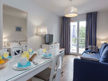 Wohnzimmer mit Essbereich - Résidence Le Petit Pont Odalys