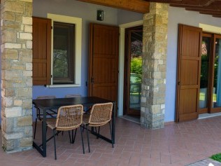 Gemütlicher Aussensitzplatz - Park Residence Il Gabbiano