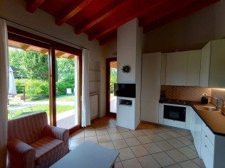 Wohnzimmer mit Essbereich - Park Residence Il Gabbiano