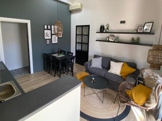 Wohnzimmer mit Essbereich - Park Residence Il Gabbiano