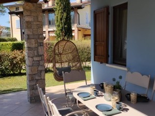 Gemütlicher Aussensitzplatz - Park Residence Il Gabbiano