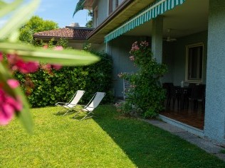 Gemütlicher Aussensitzplatz - Park Residence Il Gabbiano