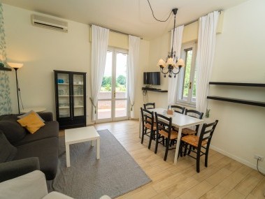 Wohnzimmer mit Essbereich - Park Residence Il Gabbiano