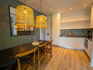 Wohnzimmer mit Essbereich - Park Residence Il Gabbiano