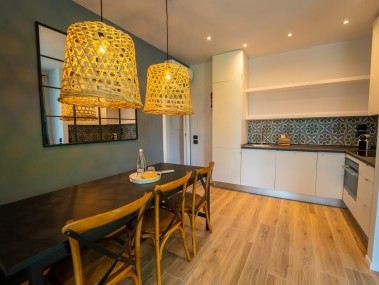 Salon avec coin repas - Park Residence Il Gabbiano