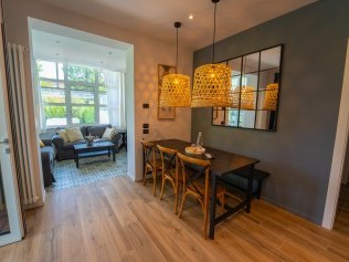 Wohnzimmer mit Essbereich - Park Residence Il Gabbiano