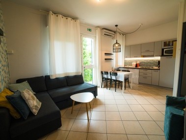 Cuisine avec salon - Park Residence Il Gabbiano