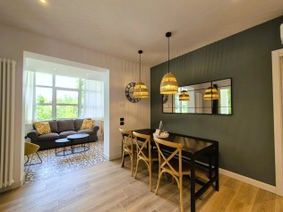 Wohnzimmer mit Essbereich - Park Residence Il Gabbiano