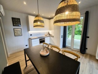 Wohnzimmer mit Essbereich - Park Residence Il Gabbiano