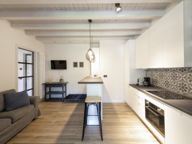 Cuisine avec salon - Park Residence Il Gabbiano