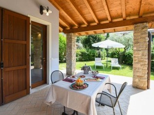 Gemütlicher Aussensitzplatz - Park Residence Il Gabbiano