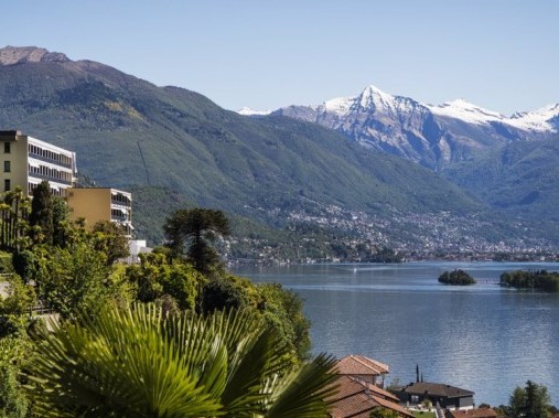 Aussenansicht - Parkhotel Brenscino Brissago