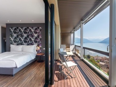 Junior Style Suite mit Seesicht - Parkhotel Brenscino Brissago