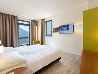 Small Modern Double Room mit Seesicht - Parkhotel Brenscino Brissago