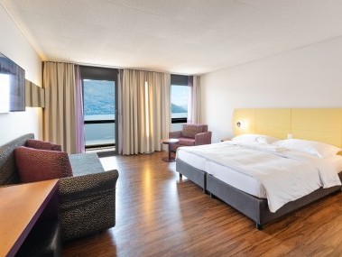 Large Comfort Room mit Seesicht - Parkhotel Brenscino Brissago