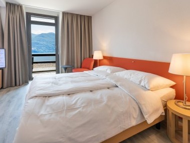 Family room mit Seesicht - Parkhotel Brenscino Brissago