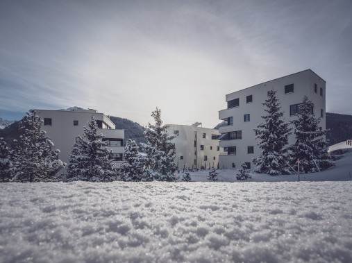 Vista esterna in inverno - Parsenn Resort