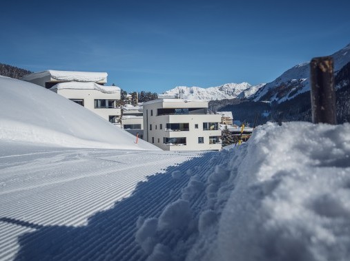Vista esterna in inverno - Parsenn Resort