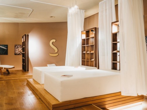 Espace bien-être avec salle de repos - Peaks Place Apartments