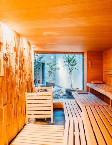 Area wellness con sauna - Peaks Place Apartments