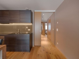 Küche - Peaks Place Apartments