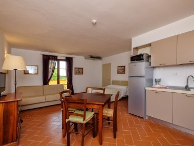 Wohn- und Schlafzimmer - Poggio all'Agnello