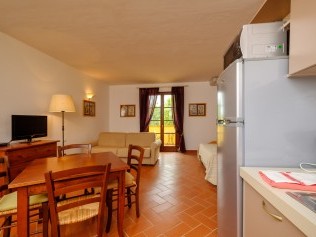 Salon et chambre à coucher - Poggio all'Agnello