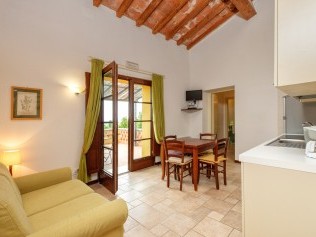 Salon avec coin repas - Poggio all'Agnello