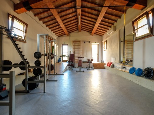 Sala fitness - Poggio all'Agnello Baratti