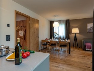 Wohnzimmer mit Essbereich - Pradas Resort