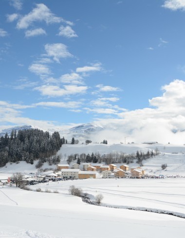 Vista esterna in inverno - Pradas Resort
