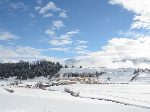 Vue extérieure en hiver - Pradas Resort