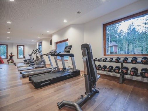 Sala fitness - PRIVÀ Alpine Lodge