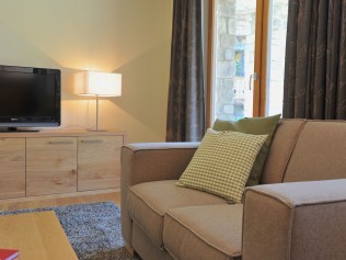 Wohnzimmer - PRIVÀ Alpine Lodge