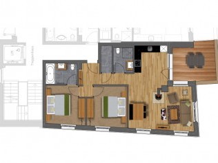 Grundriss - PRIVÀ Alpine Lodge