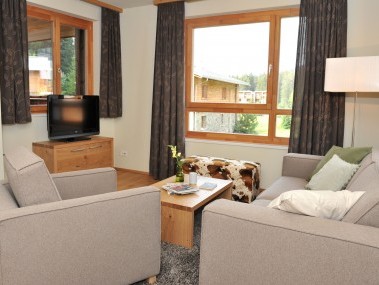 Wohnzimmer - PRIVÀ Alpine Lodge
