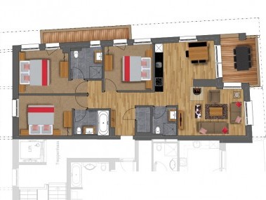 Grundriss - PRIVÀ Alpine Lodge