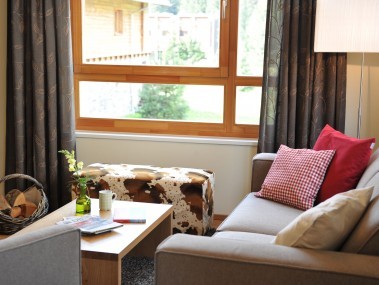 Wohnzimmer - PRIVÀ Alpine Lodge