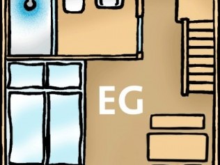 Grundriss Unterkunft - Ravensburger Spieleland