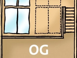 Grundriss Unterkunft - Ravensburger Spieleland