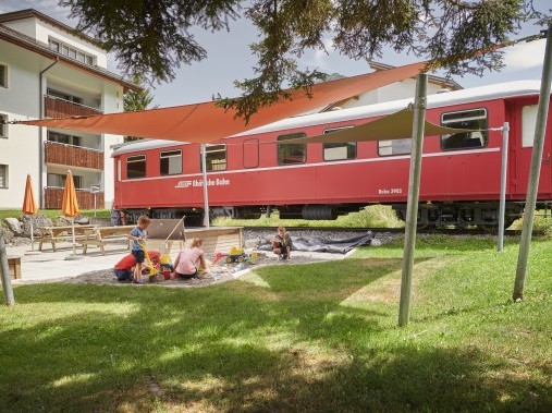 Spielplatz - Reka-Feriendorf Bergün