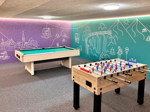 Jugendraum - Reka-Feriendorf Bergün