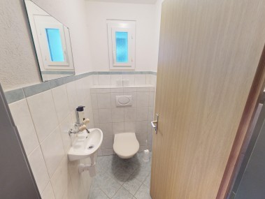 Badezimmer - Reka-Feriendorf Bergün