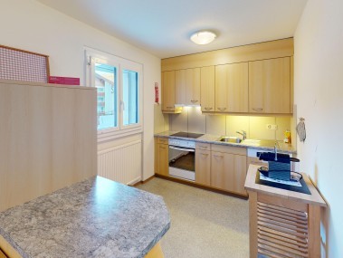 Küche - Reka-Feriendorf Bergün