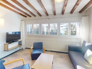 Wohnzimmer - Reka-Feriendorf Bergün