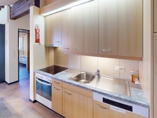 Küche - Reka-Feriendorf Bergün