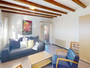 Wohnzimmer - Reka-Feriendorf Bergün