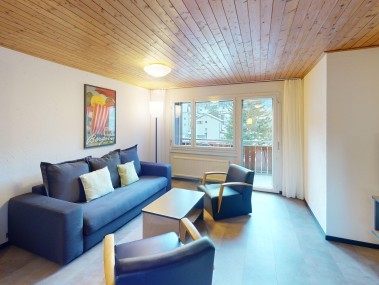 Wohnzimmer - Reka-Feriendorf Bergün