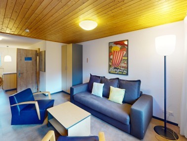 Wohnzimmer - Reka-Feriendorf Bergün